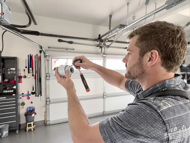Garage door opener repair service by La Habra Garage Door Repair in La Habra