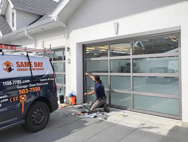 Same-day garage door repair service by La Habra Garage Door Repair in La Habra